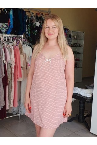 Нежная сатиновая сорочка Marsana 03-080